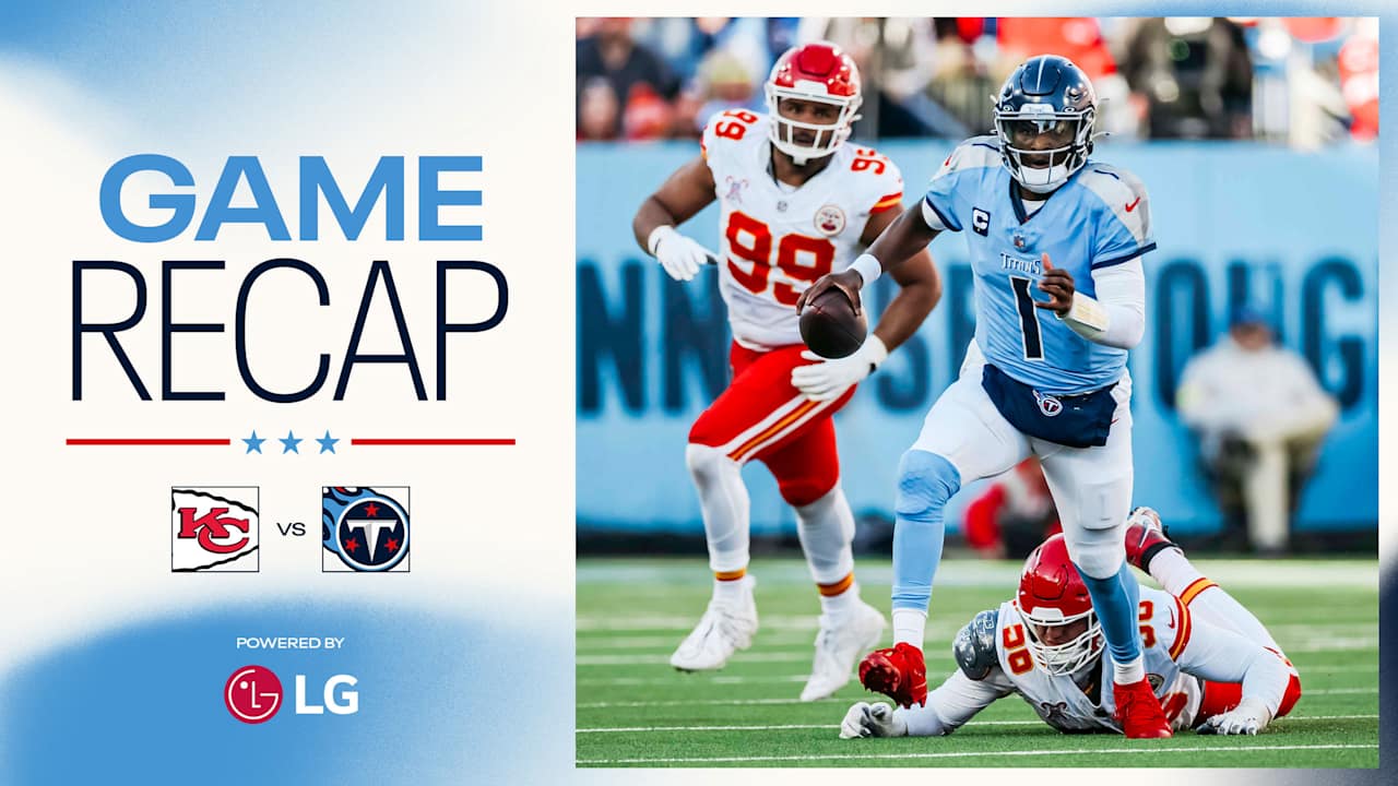 Titans Snap Losing Streak at Nissan Stadium, Beat Chiefs 26-9 
