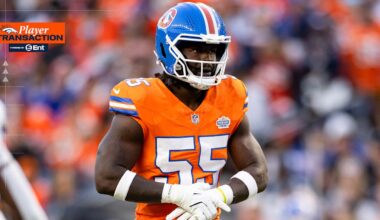 Broncos promote ILB Jordan Turner to active roster, elevate WR Michael Bandy and QB Sam Ehlinger for Week 15 game vs. Packers