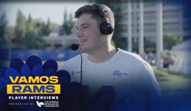 Los Angeles Rams punter Ethan Evans on game-winning punt vs. Seattle Seahawks, his journey to the Rams & passion for powerlifting