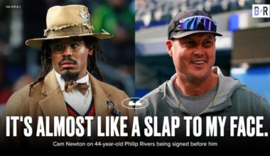 Cam Newton Says Philip Rivers' Colts Contract Was 'Almost Like A Slap To My Face'