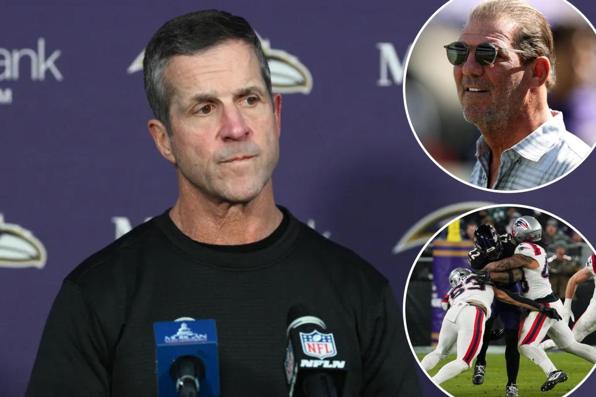 John Harbaugh isn't worried about his Ravens job security with season nearly lost
