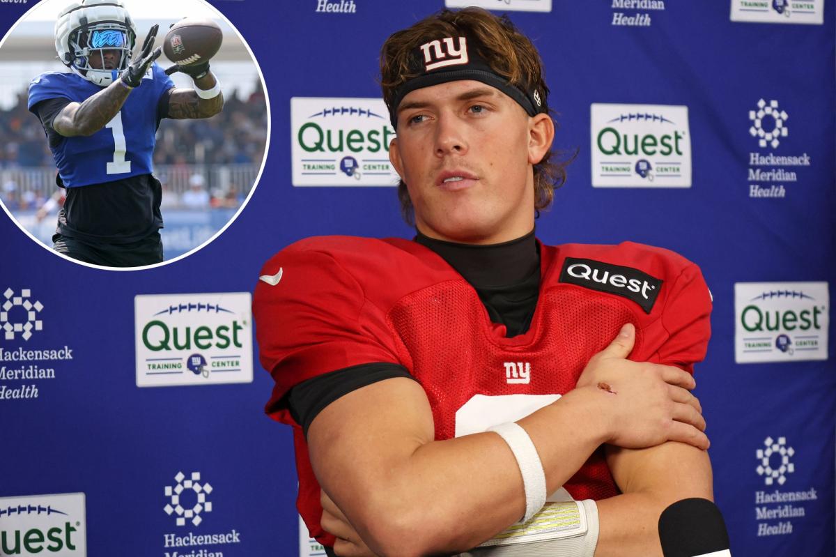 Jaxson Dart's New Year message of hope for beaten-down Giants fans