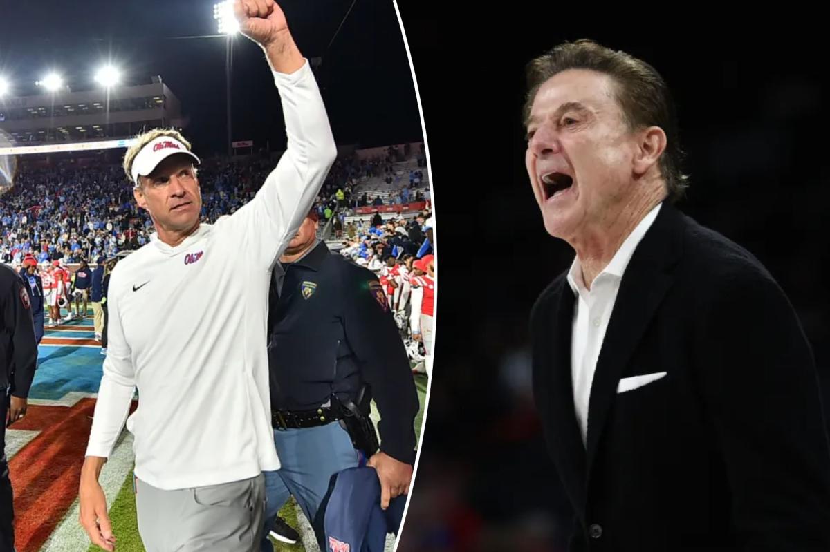 Rick Pitino takes jab at broken college football after Lane Kiffin-LSU drama