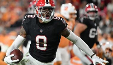 Falcons' Kyle Pitts delivers his first 100-yard game of the season