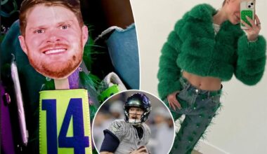 Sam Darnold’s fiancee has message for those ‘wondering’ about Seahawks QB after wild win