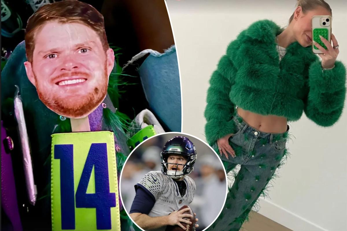 Sam Darnold’s fiancee has message for those ‘wondering’ about Seahawks QB after wild win
