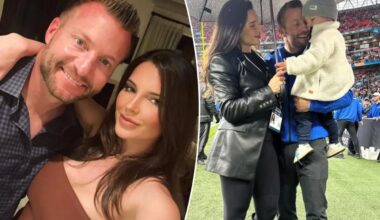 Rams head coach Sean McVay, wife Veronika welcome baby No. 2