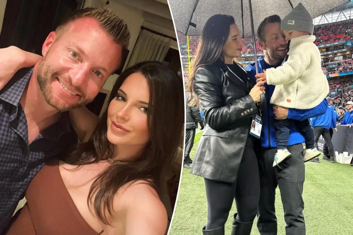Rams head coach Sean McVay, wife Veronika welcome baby No. 2