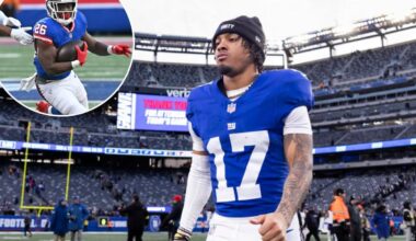 Wan'Dale Robinson on brink of career-first as one of Giants' few bright spots