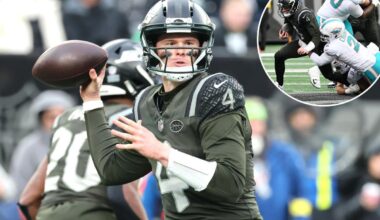 Brady Cook thrown into 'great challenge' in Jets debut