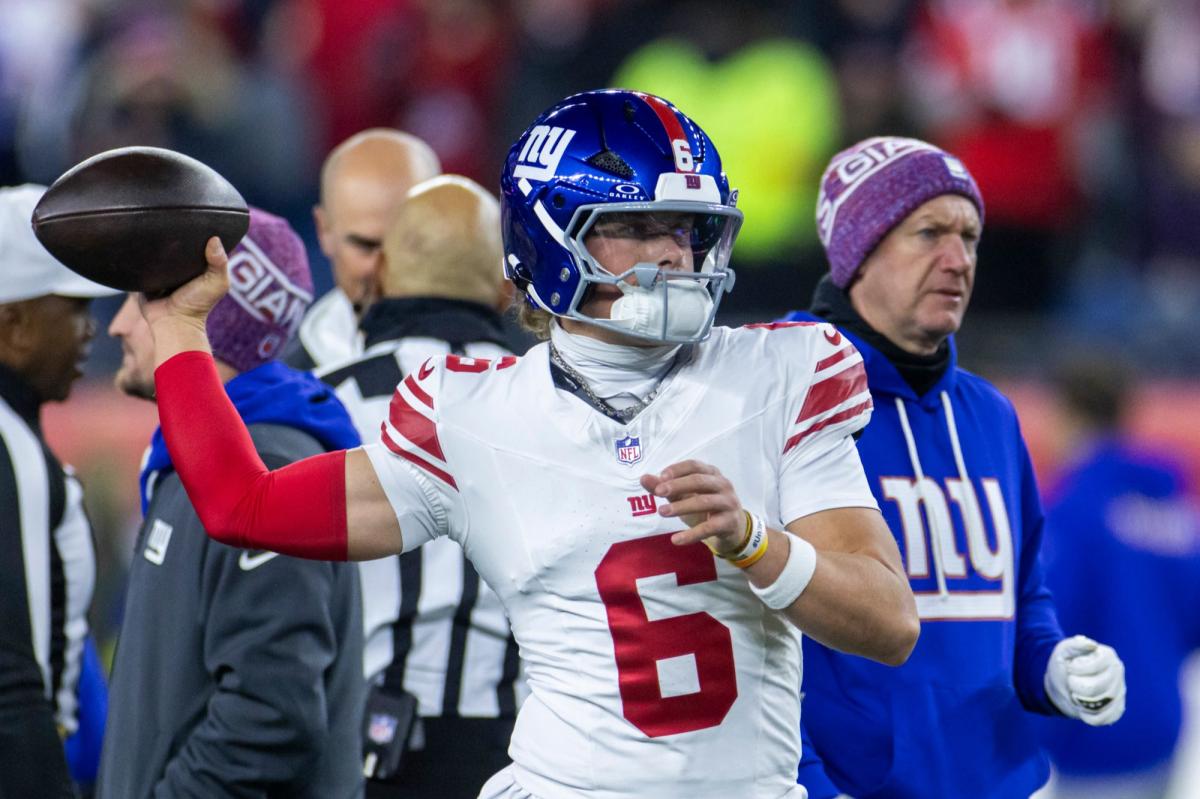 Giants and Jaxson Dart should only have one priority the rest of the way