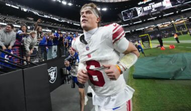 There is no doubt Giants are Jaxson Dart's team