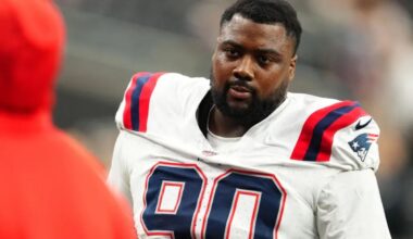 Patriots star Christian Barmore charged with domestic assault