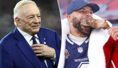 Jerry Jones went the extra mile to inspire Cowboys players before Christmas win