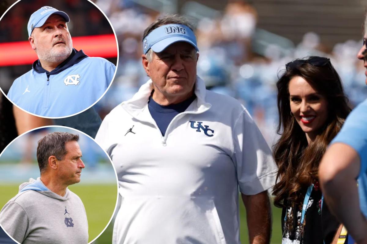 Bill Belichick blows up UNC staff after disastrous first season