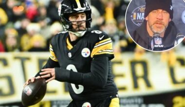 Aaron Rodgers calls out Steelers receivers after lopsided loss to Bills