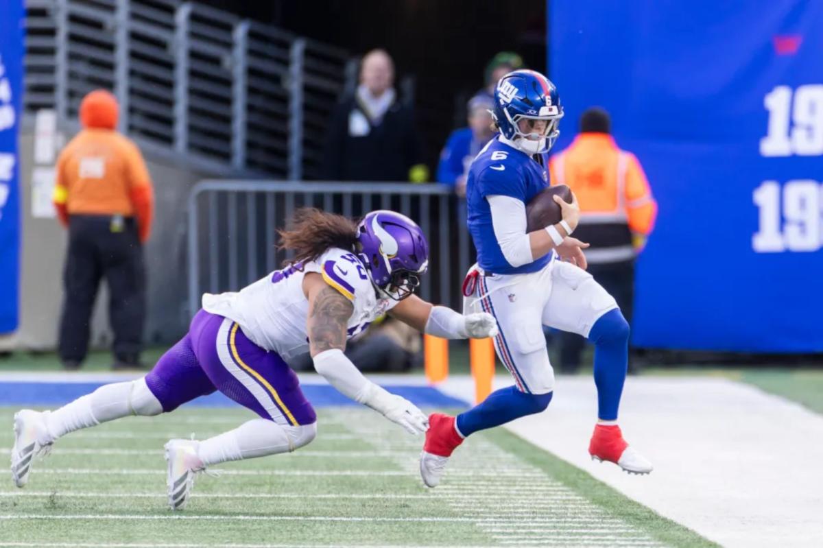 Jaxson Dart faces the next critical step in his Giants development