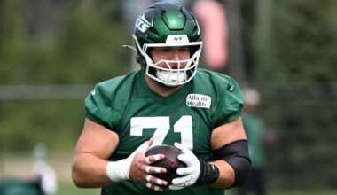 Jets extend center Josh Myers to solidify offensive line