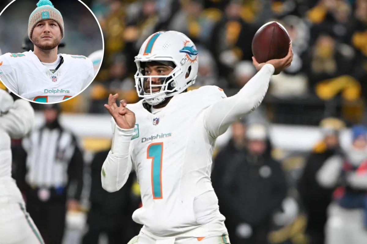 Tua Tagovailoa benched as Dolphins career suddenly at risk