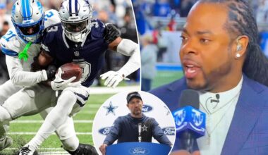 Cowboys coach addressing George Pickens after NSFW post following Richard Sherman's criticism