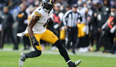 Steelers' DK Metcalf hospitalized after road win over Ravens