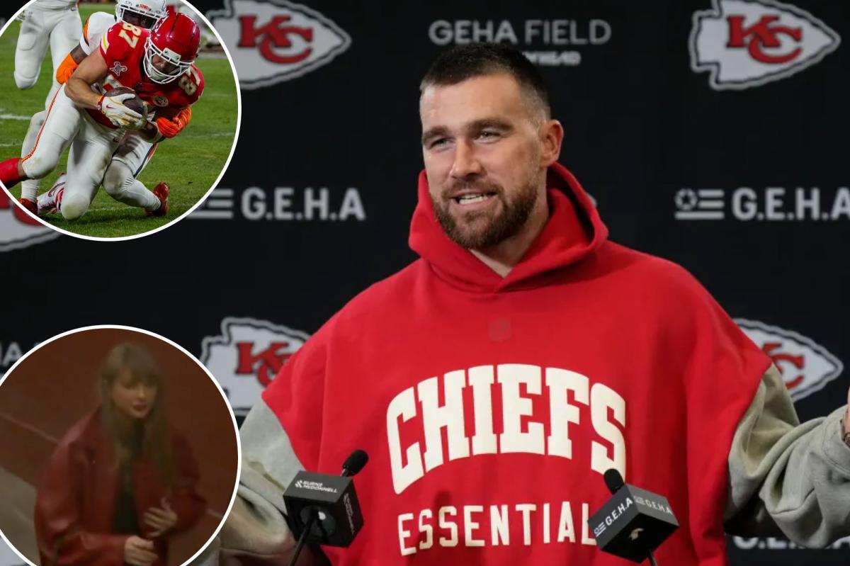 Travis Kelce opens up after potential last home game with Chiefs as retirement rumors swirl