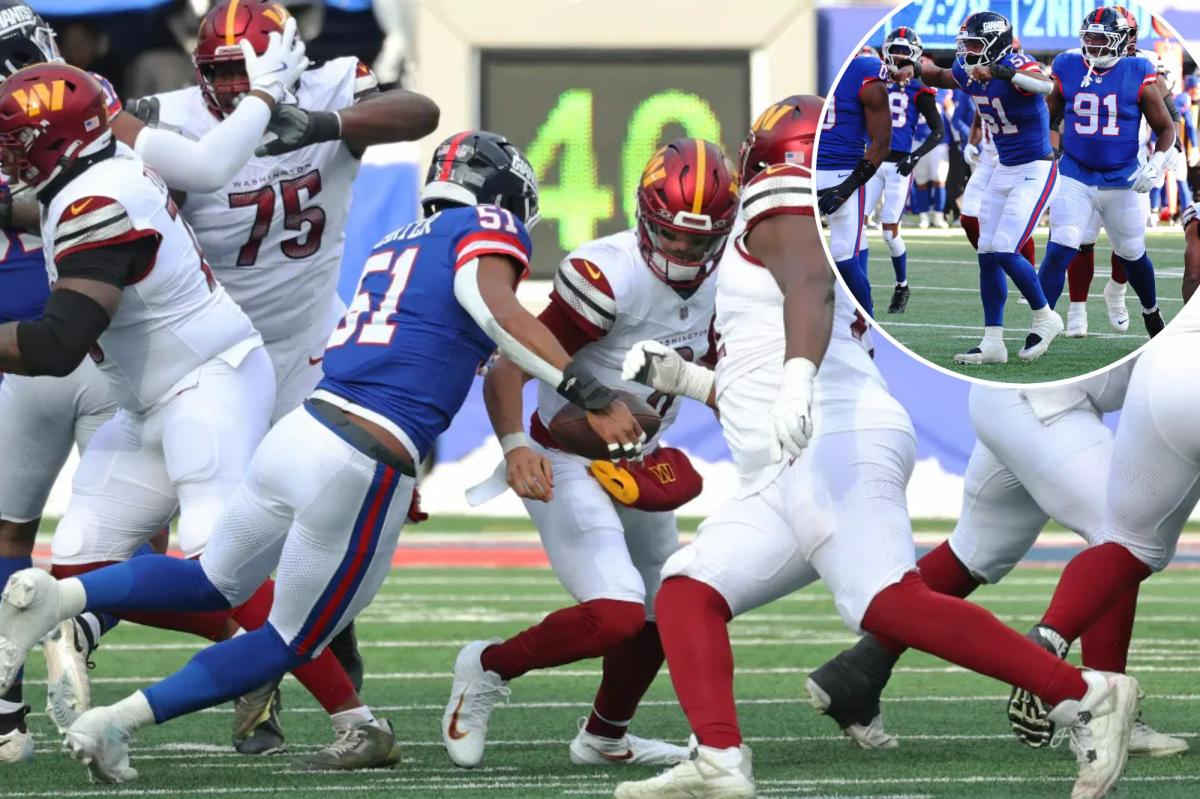 Abdul Carter finally makes a Giants 'statement' after pair of benchings