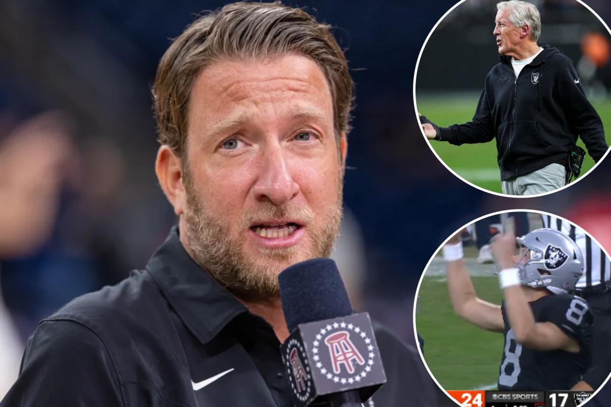 Dave Portnoy goes ballistic on ref, Pete Carroll after Raiders-Broncos