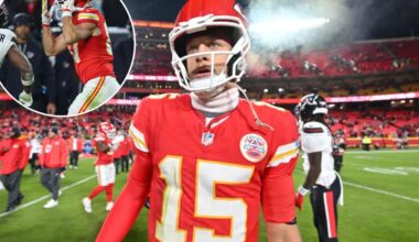 Patrick Mahomes' awful night, brutal Travis Kelce drop has Chiefs on brink of missing playoffs 
