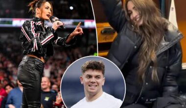 Nikki Bella hypes Eagles in WWE moment after Cooper DeJean rumors