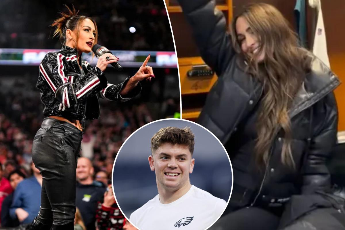 Nikki Bella hypes Eagles in WWE moment after Cooper DeJean rumors
