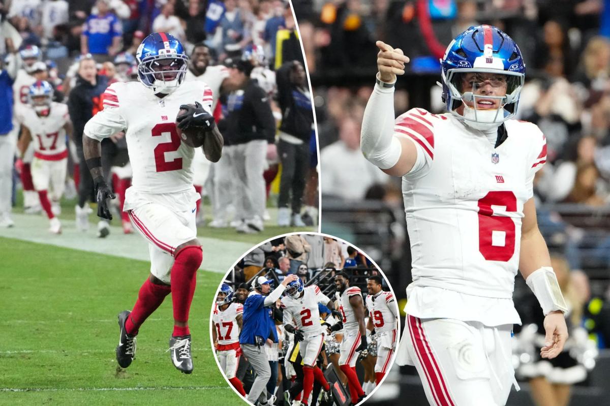 Giants severely hurt chances at No. 1 overall draft pick by beating Raiders in Tank Bowl