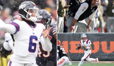 What we'll learn about Jaxson Dart, Giants in Patriots showdown