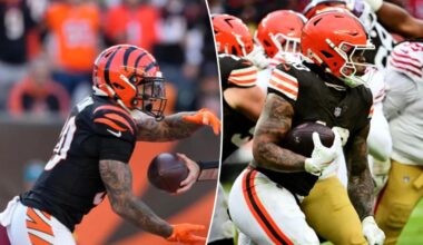 NFL Week 14 player props, picks, predictions: Quinshon Judkins, Chase Brown among best bets