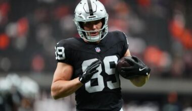 Raiders end Brock Bowers' season ahead of last-place matchup with Giants