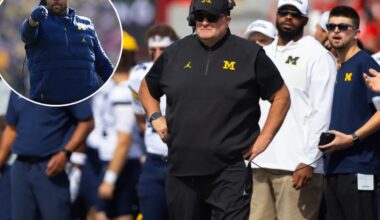Michigan recruits support interim coach Biff Poggi as Sherrone Moore scandal swirls