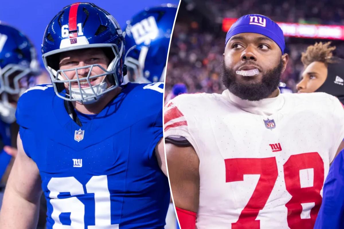 Giants offensive line will likely be down two starters against Raiders