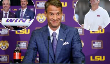 Lane Kiffin laments not getting to finish Ole Miss business in LSU introduction
