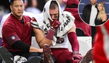 Commanders’ Zach Ertz speaks out after devastating ACL injury