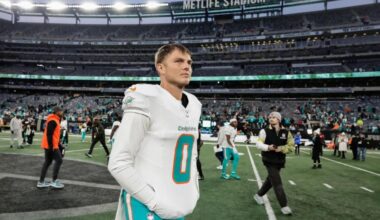 Zach Wilson 'frustrated' as he's passed over after Tua Tagovailoa benching