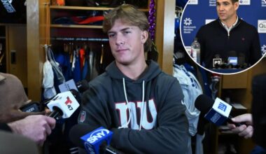 Jaxson Dart's say in next coach could be a Giants departure