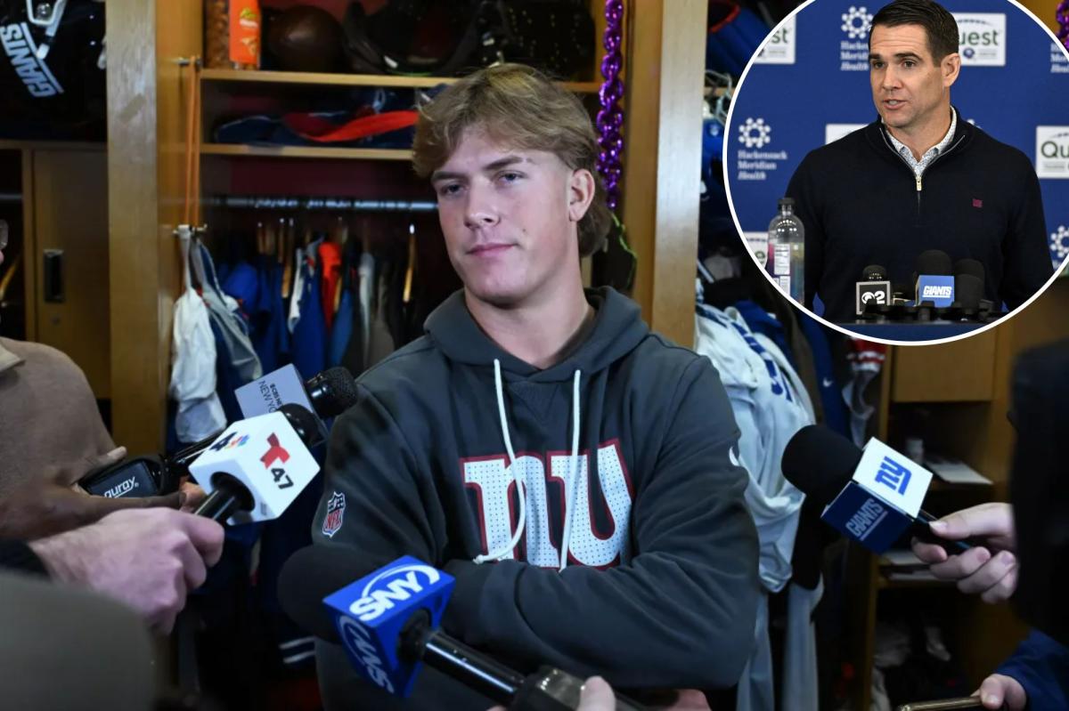 Jaxson Dart's say in next coach could be a Giants departure