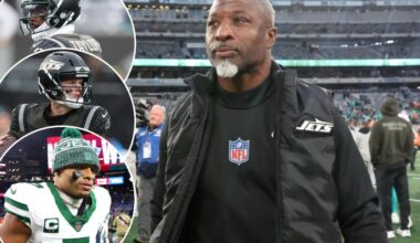 Jets injuries provide mystery to Aaron Glenn's never-ending QB carousel