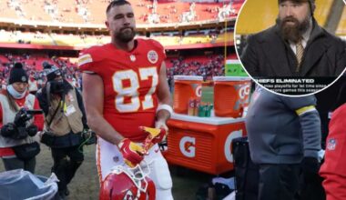 Jason Kelce is among those wondering if brother Travis Kelce will retire