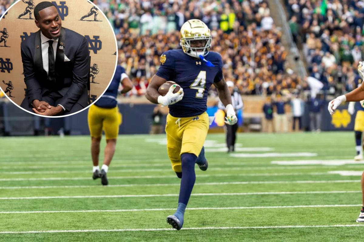 Notre Dame star Jeremiyah Love declares for 2026 NFL Draft