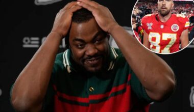 Chiefs' Chris Jones makes plea to Travis Kelce as retirement rumors swirl