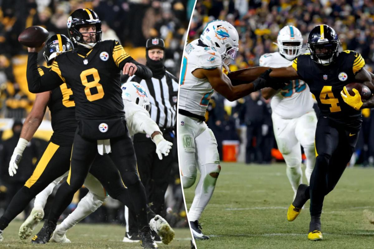 Aaron Rodgers, Steelers ice out Dolphins from playoffs to stay atop AFC North