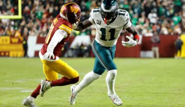 AJ Brown lands on Eagles injury report after wisdom tooth procedure