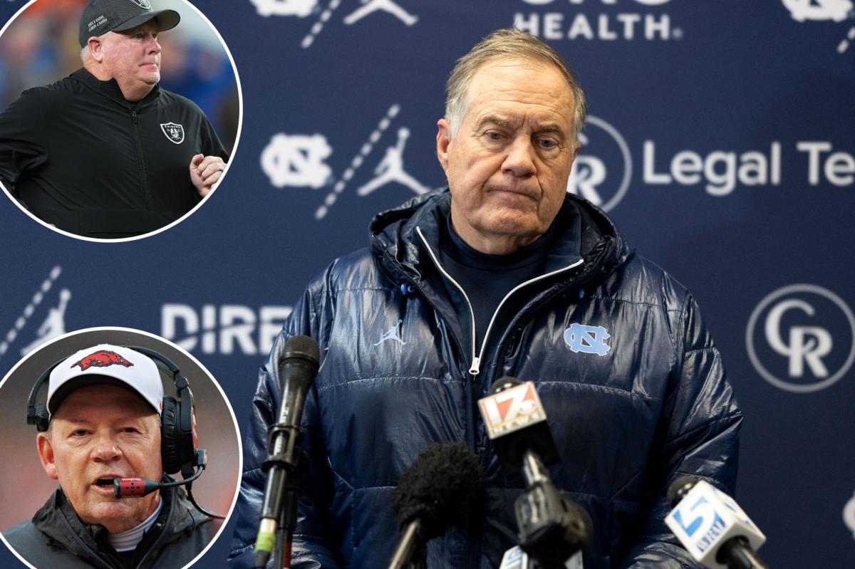 Bill Belichick considering two ex-NFL coaches as new offensive coordinator after awful UNC debut