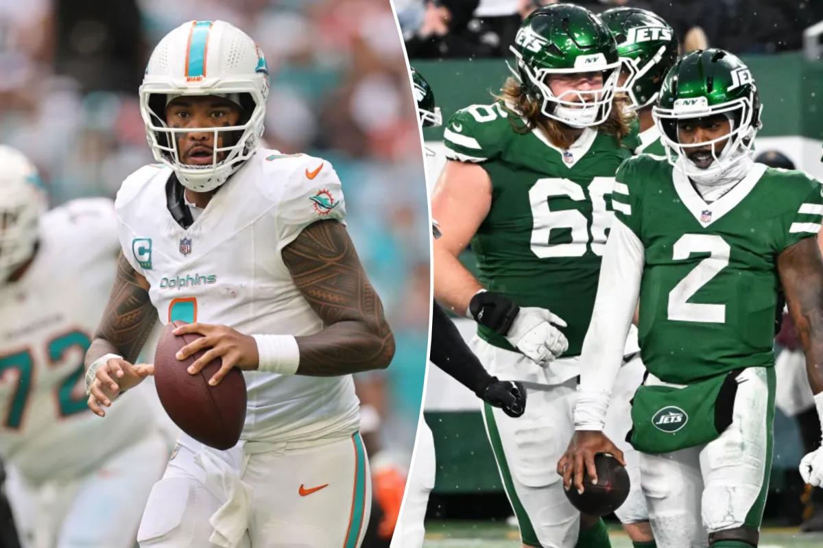 Jets get chance to cool down Dolphins and end Tua Tagovailoa's dominance